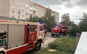 В Узловой загорелся многоквартирный дом