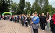 Жители Новомосковска вышли на старт «Маршрута здоровья»