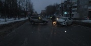 В Узловой ребенок пострадал при столкновении двух иномарок