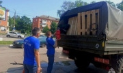 Узловские спасатели отправили гуманитарную помощь в зону СВО