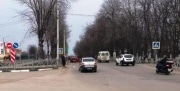 В Новомосковске на пешеходном переходе иномарка сбила человека