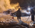 В Новомосковске сожгли две машины: суд арестовал подозреваемых