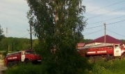 В Щекинском районе на пожаре пострадала 54-летняя женщина