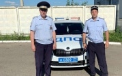 В Тульской области двое инспекторов ГИБДД помогли раненому ребенку добраться до больницы
