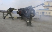 В Тульской области десантники устроили стрельбу из боевых орудий
