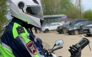 На дорогах Новомосковска за порядком следит мотогруппа ГИБДД