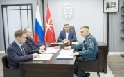 Алексей Дюмин обсудил с руководителями силовых ведомств обстановку в Тульской области