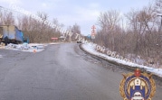 В Кимовском районе водитель фургона погиб в ДТП с фурой