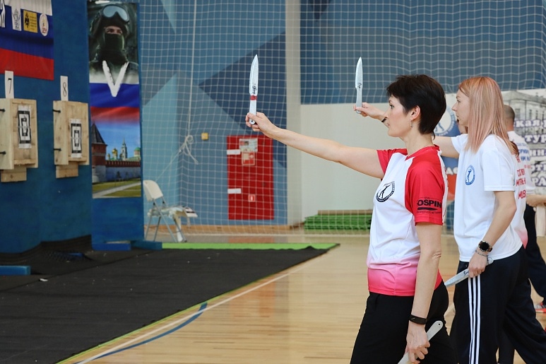 Тула примет Всероссийские соревнования по спортивному метанию ножа