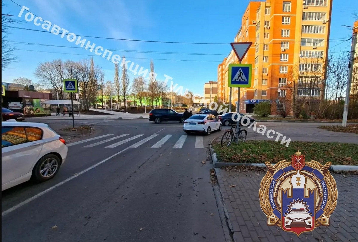 В Новомосковске юный велосипедист попал под колеса «Форда»