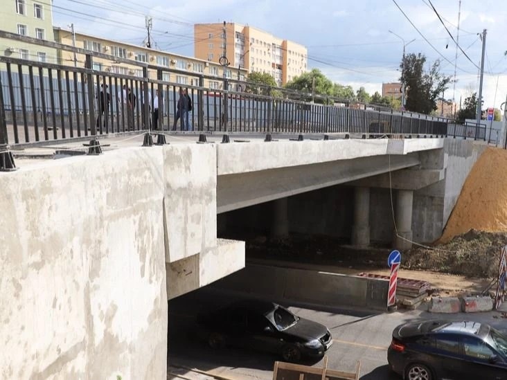 В Туле планируют временно открыть движение по Орловскому путепроводу
