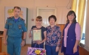 В Щекино третьеклассница спасла семью во время пожара