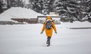 При какой температуре школьники не пойдут на занятия