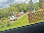 В Богородицке мужчина привязал собаку к машине и тащил её по дороге