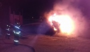 В Новомосковске загорелся автомобиль \"МАН\"