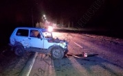 В Кимовском районе пьяный на «Ниве» врезался в Mercedes-Benz