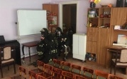 В новомосковском детском саду прошли противопожарные учения