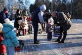 В Городском парке вывесили кормушки для птиц