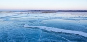 Средняя толщина льда на водоемах 13 января