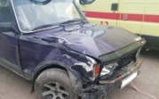 В Узловском районе «семёрка» столкнулась с поездом