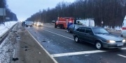 В ДТП под Тулой погиб человек и трое оказались в больнице