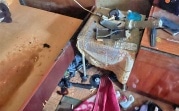 В результате пожара в Алексине пострадал мужчина