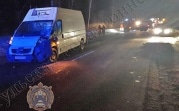 В Алексинском районе фургон насмерть сбил пешехода