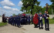 В Кимовске на Карачевском кладбище простились с погибшим на Украине воином