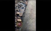 В Узловой асфальт уложили прямо поверх лужи