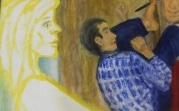 Тульский художник пишет картины левой ногой: открылась выставка Владимира Тарунтаева