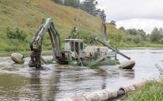 В Кимовском районе расчищают русло реки Дон
