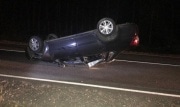 Из-за опрокидывания Lada под Новомосковском 27-летняя девушка попала в больницу