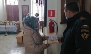 В преддверии Рождества тульские спасатели проверяют пожарную безопасность православных храмов