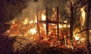 В Узловском районе во время пожара погиб человек