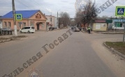 В Богородицке недалеко от больницы Renault сбил подростка