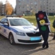 В новомосковской школе №2 теперь есть своя собственная дорожная разметка