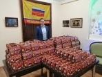 Руководитель местного отделения партии \"СПРАВЕДЛИВАЯ РОССИЯ\" Олег Гиленко провел традиционную новогоднюю елку