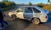 В Узловой момент жесткого ДТП попал на видео