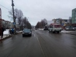 В Новомосковске на пешеходном переходе сбили несовершеннолетнюю девушку