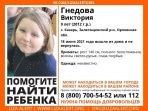 В Тульской области ищут 9-летнюю девочку