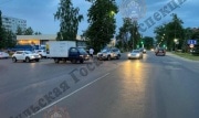 В Новомосковске водитель Nissan X-Trail не уступил дорогу Haval H6 и устроил ДТП