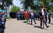 В Узловой простились с Дмитрием Козловым, погибшим на Украине