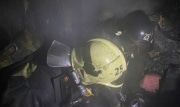На пожаре в Новомосковске пострадал мужчина