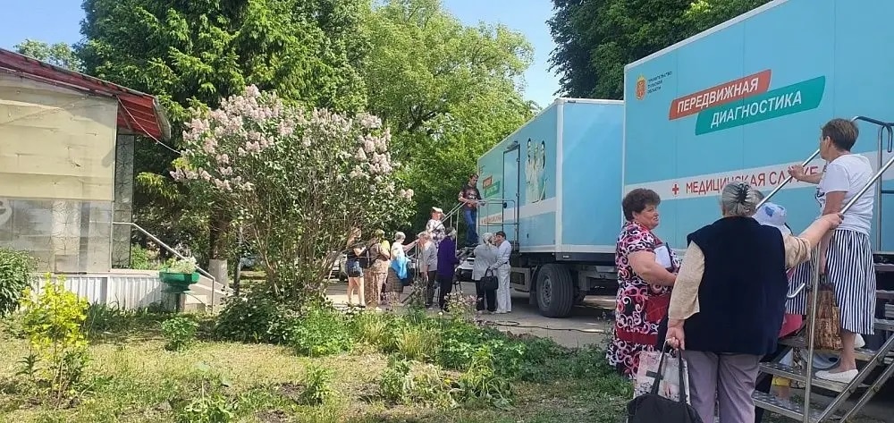 Более 78 тысяч туляков осмотрели с начала года мобильные медицинские бригады