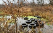 Под Новомосковском ликвидированы две незаконные свалки