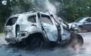 Жуткое ДТП с фурой на М-2: в «Рено» заживо сгорела девушка