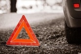Под Кимовском Toyota вылетела в кювет и врезалась в дерево