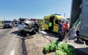 Массовое ДТП под Тулой: КамАЗ собрал четыре автомобиля