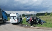 В ДТП в Узловском районе 53-летняя женщина и 58-летний мужчина получили травмы