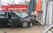 На автодороге «Тула – Новомосковск» Kia влетел в КамАЗ